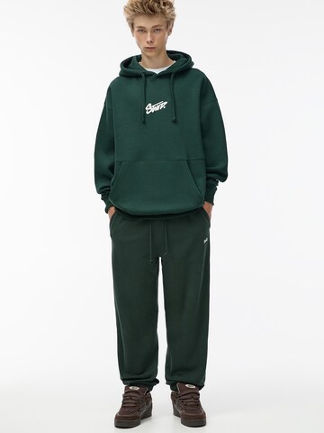 Pull&Bear Tapered Hose in Grün
