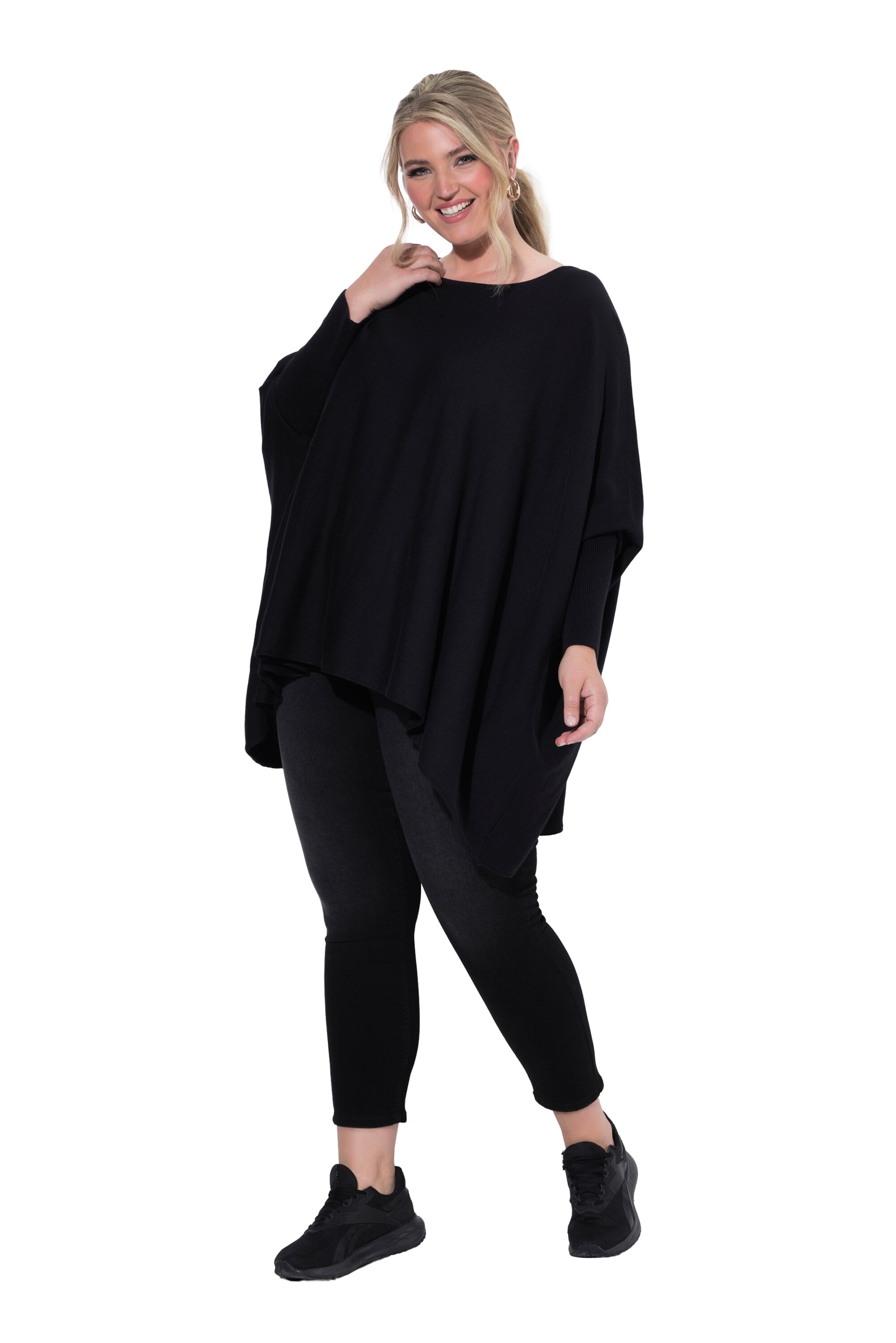 MIAMODA Pullover in Schwarz: Vorderseite