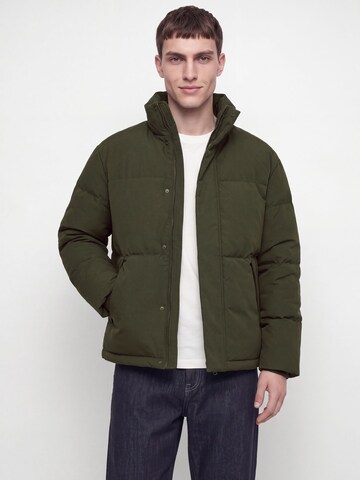 JACK & JONES Kurtka zimowa 'JJESoho' w kolorze zielony: przód