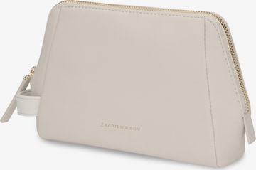 Kapten & Son - Bolsa de maquillaje 'Trevi Sandstone' en beige