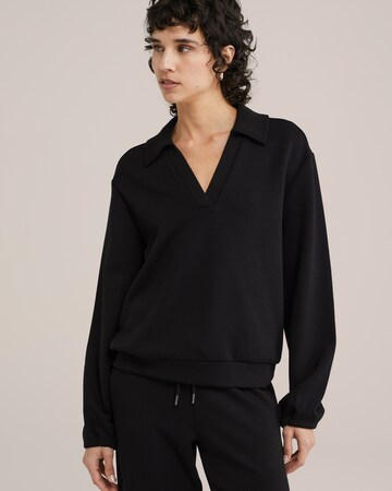 WE Fashion Pullover in Schwarz: Vorderseite