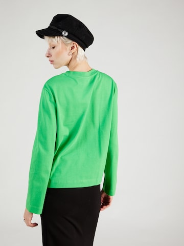 SELECTED FEMME - Camiseta 'Essential' en verde