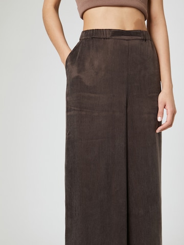 Guido Maria Kretschmer Women Wide Leg Hose in Braun