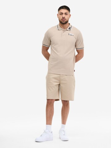 LONSDALE Poloshirt in Beige