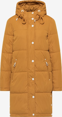 DreiMaster Maritim Winter Coat in Yellow: front