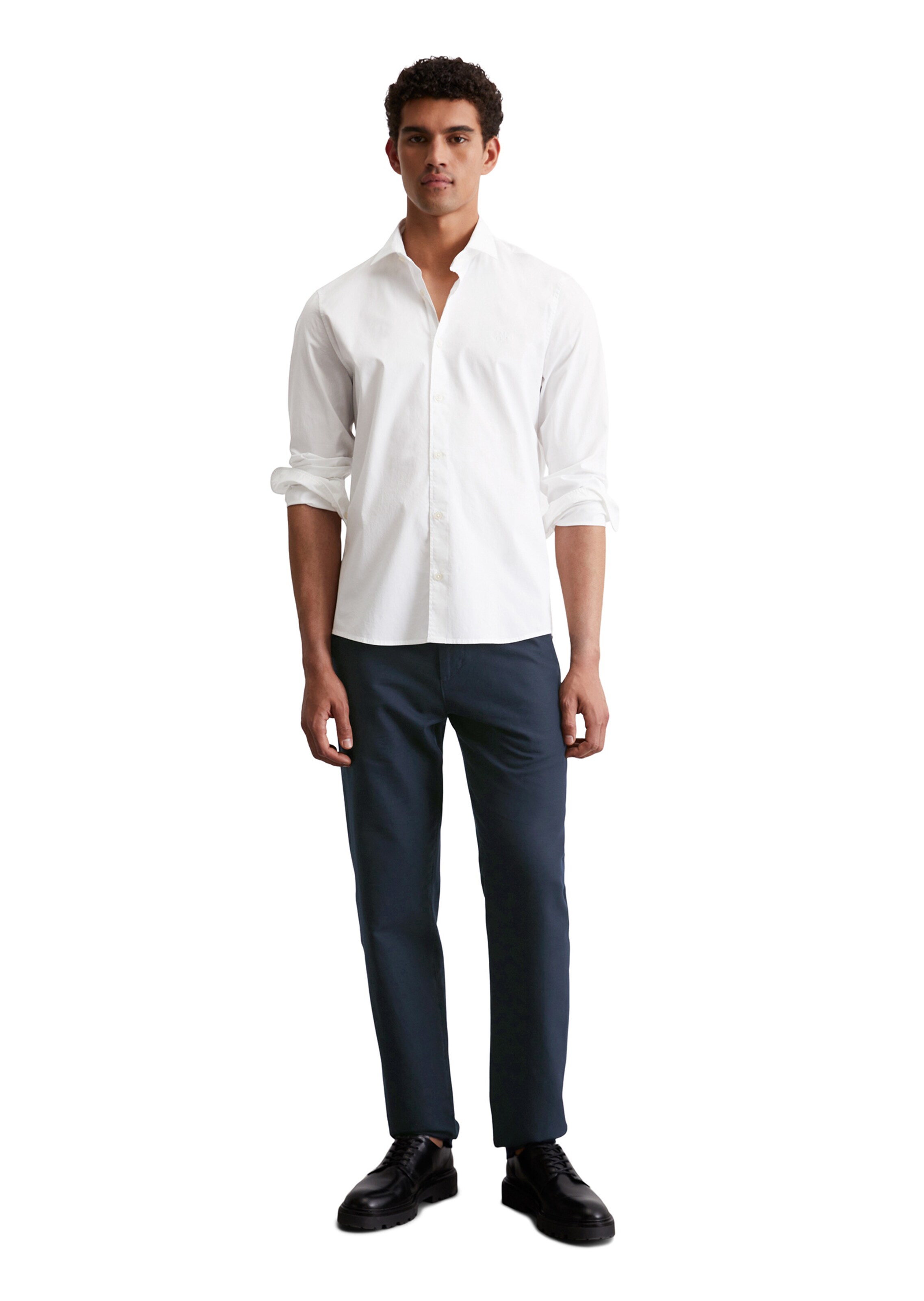 Marc O'Polo Regular Fit Hemd in Weiß