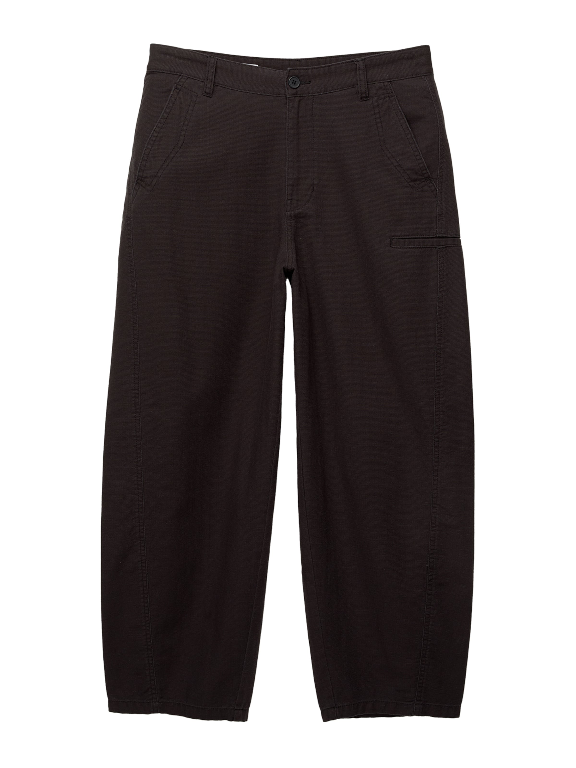 Pantalon Pull&Bear en noir : devant