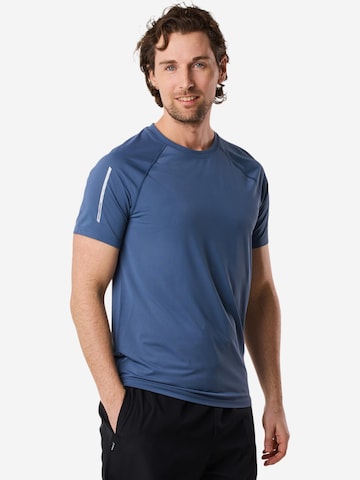 SWEDEMOUNT Performance shirt 'Core' in Blue: front