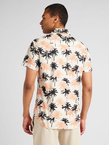 JACK & JONES Regular fit Srajca 'JORJOSHUA ARUBA' | črna barva