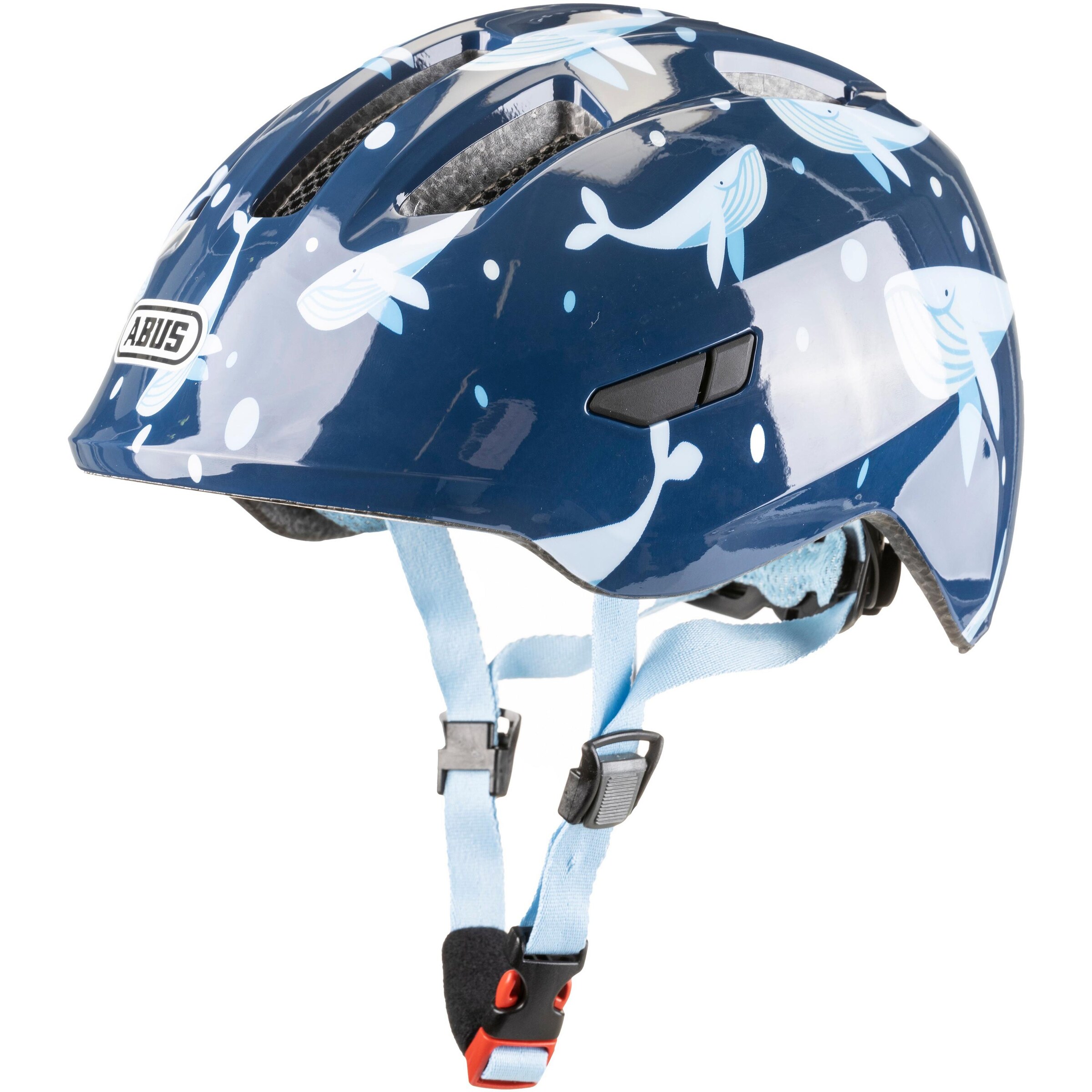 ABUS Helm 'Smiley 3.0' in Blau: Vorderseite