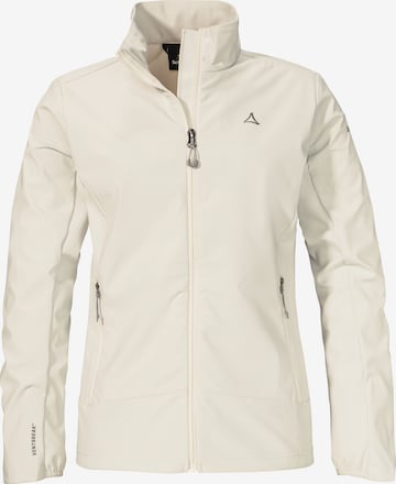 Veste outdoor Schöffel en beige : devant