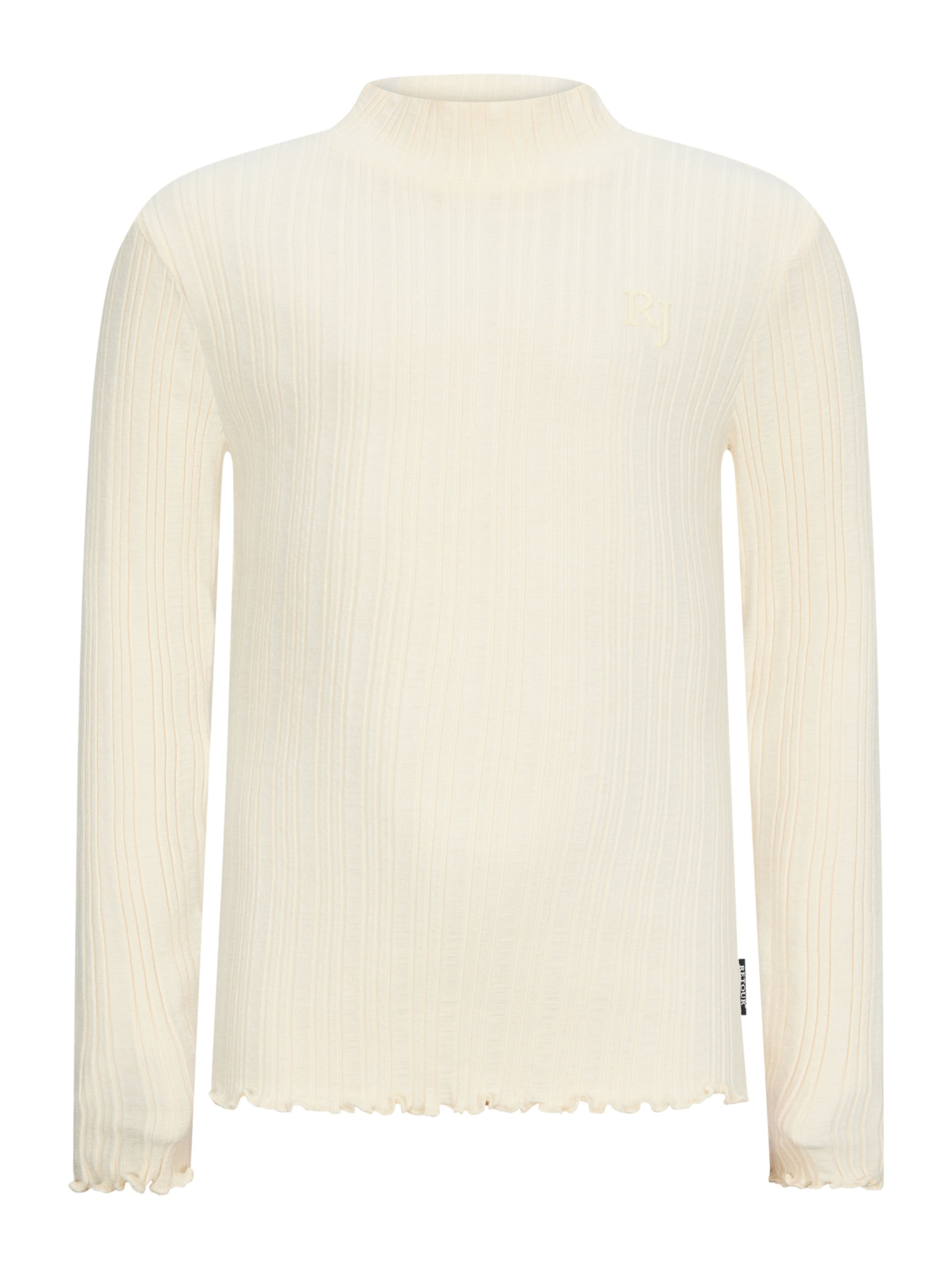 Retour Jeans Футболка 'Vivre' в Бежевый: спереди