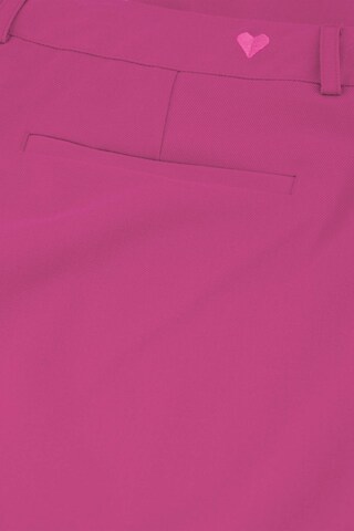 Fabienne Chapot Regular Trousers with creases in Pink