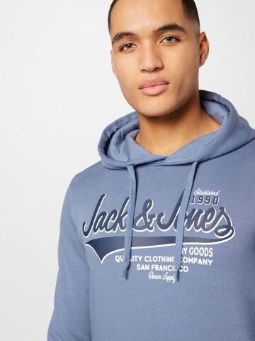 Felpa di JACK & JONES in blu