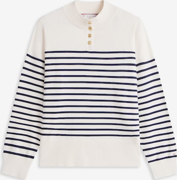 Pull-over Tommy Hilfiger Curve en bleu : devant