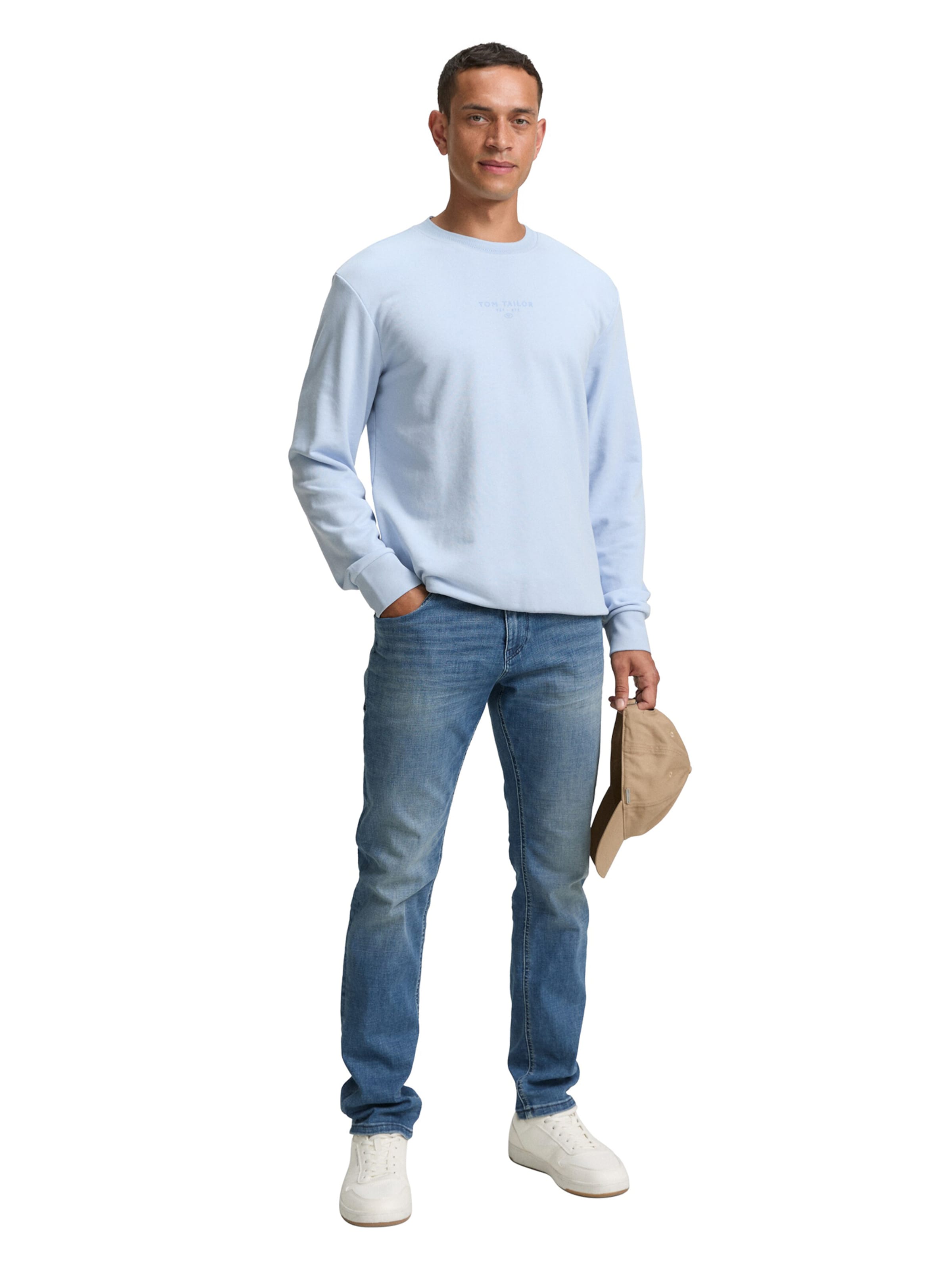 Bluză de molton de la TOM TAILOR pe albastru