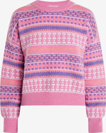 Pull-over 'Eyota' IZIA en rose : devant