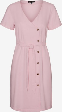 VERO MODA Jurk 'Astimilo' in Roze: voorkant