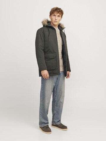 Parka d’hiver JACK & JONES en vert