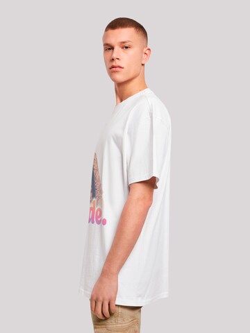 T-Shirt 'Stranger Things Argyle Dude Netflix TV Series' F4NT4STIC en blanc