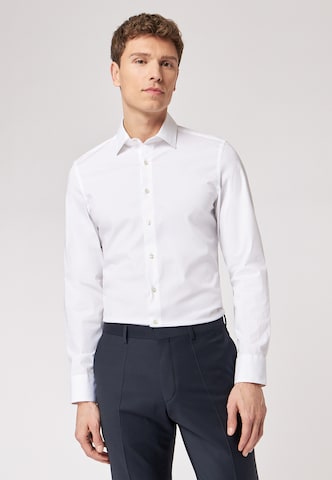 Coupe slim Chemise business ROY ROBSON en blanc
