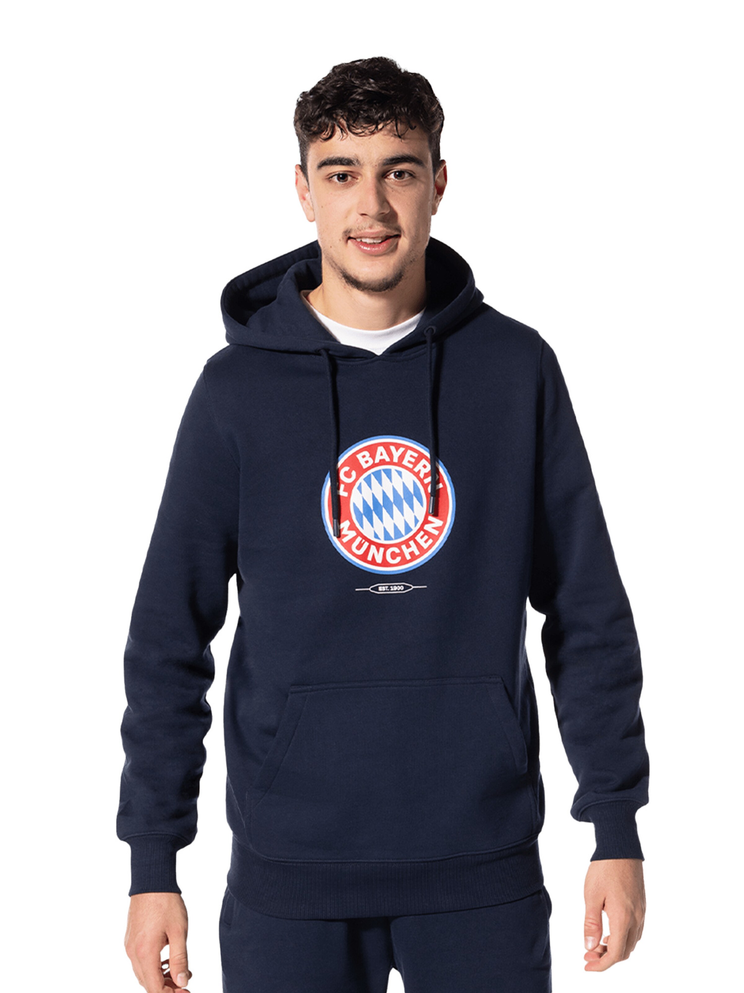 FC BAYERN MÜNCHEN Athletic Sweatshirt 'Essential' in Blue: front
