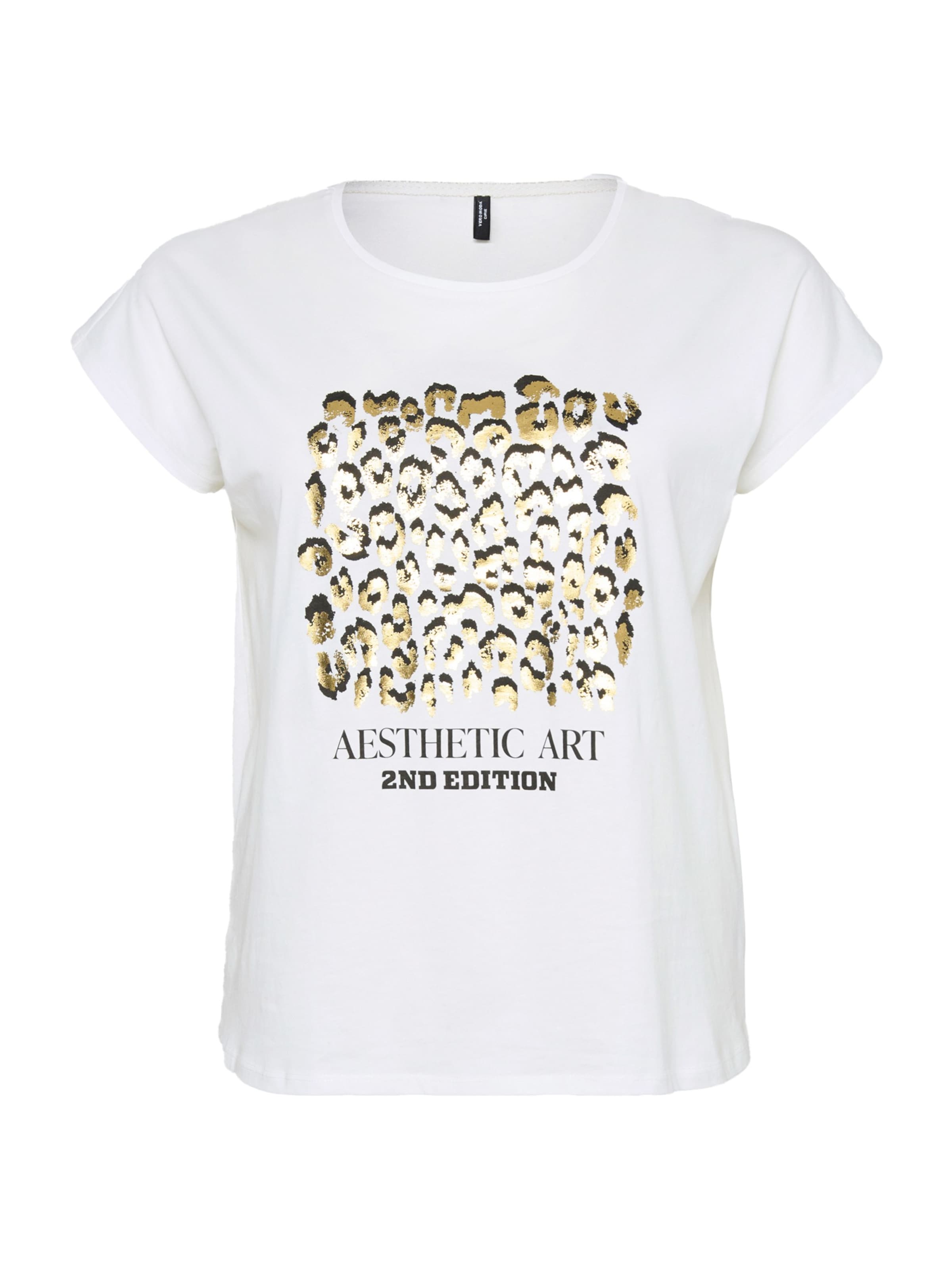 Vero Moda Curve Tričko 'VMCCECILIE AVA' - Biela: predná strana