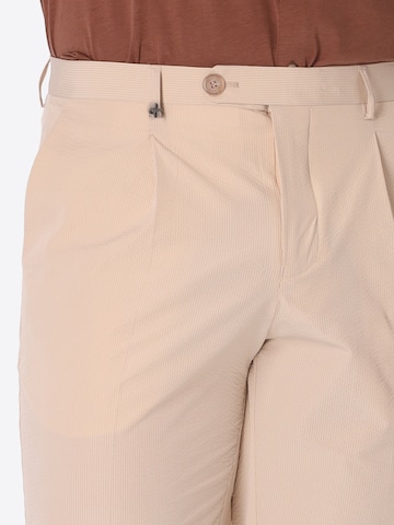 Distretto12 Regular Hose 'AREZZO' in Beige