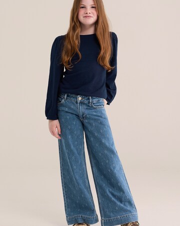 WE Fashion Shirt in Blauw