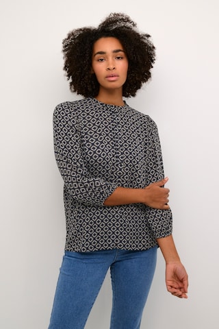 Kaffe Blouse 'Vibeke' in Grijs: voorkant