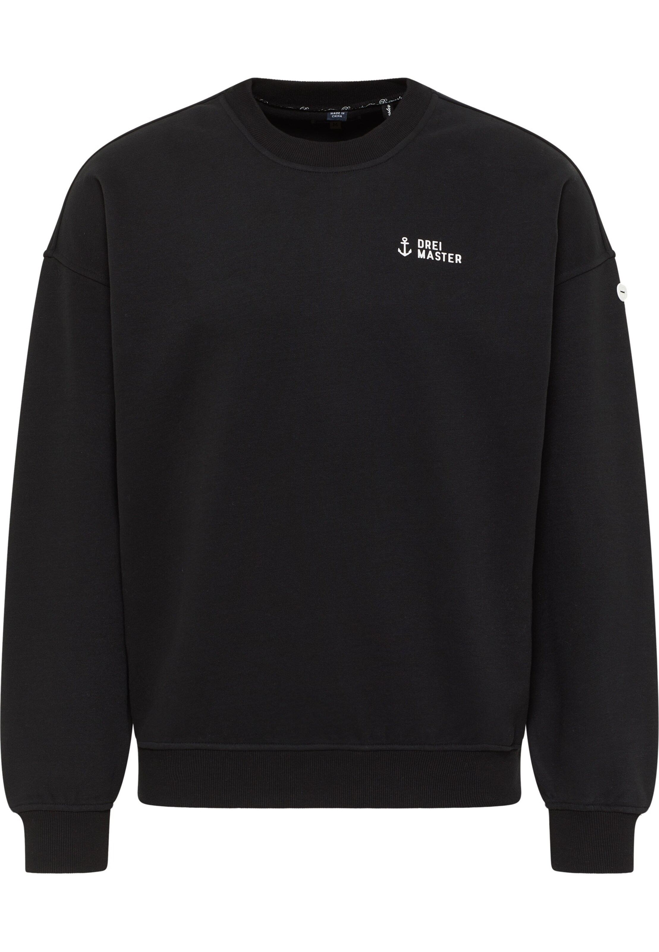 DreiMaster Maritim Mikina – černá: přední strana