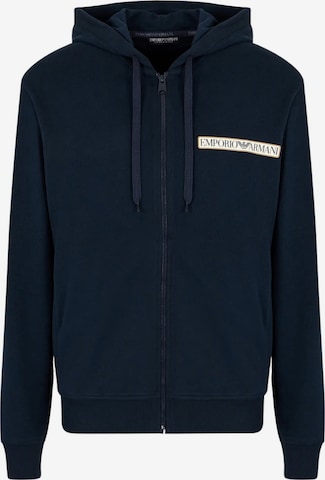 Emporio Armani Sweatjacke in Blau: Vorderseite