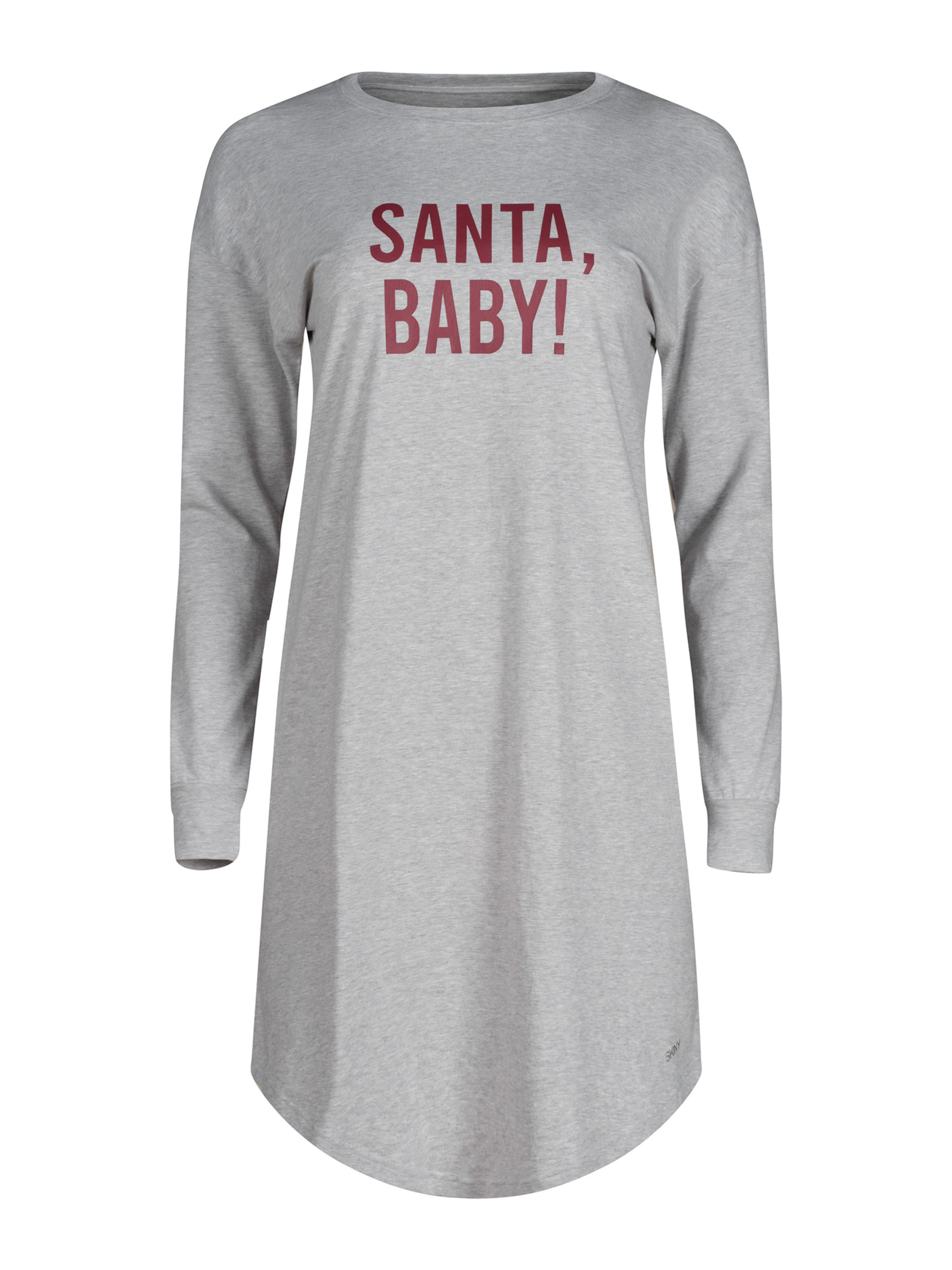 Skiny Nočná košieľka - Sivá: predná strana