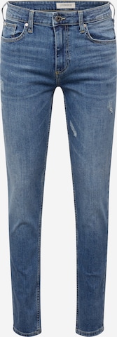Lindbergh Slimfit Jeans 'Superflex' in Blauw: voorkant