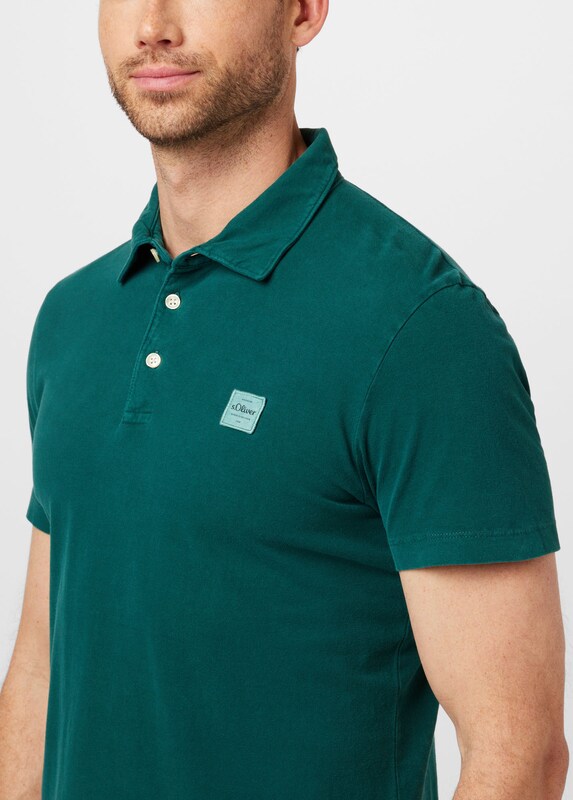 s.Oliver Shirt in Smaragd ER6063