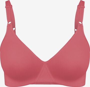 Invisible Soutien-gorge ' Baumwoll ' Nur Die en rose : devant