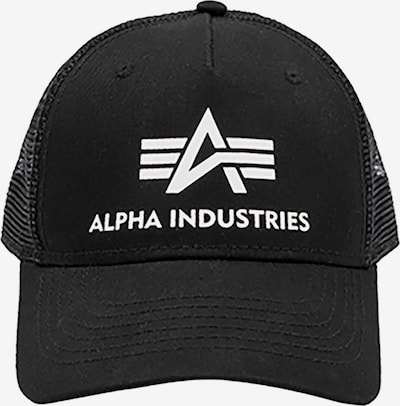 54-64 dydžio Kepurė 'Basic' iš ALPHA INDUSTRIES, spalva – juoda, Prekių apžvalga