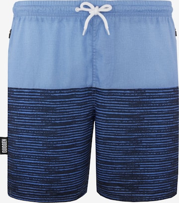 Guggen Mountain Badeshorts 'Badehose 1803-4' in Blau: Vorderseite
