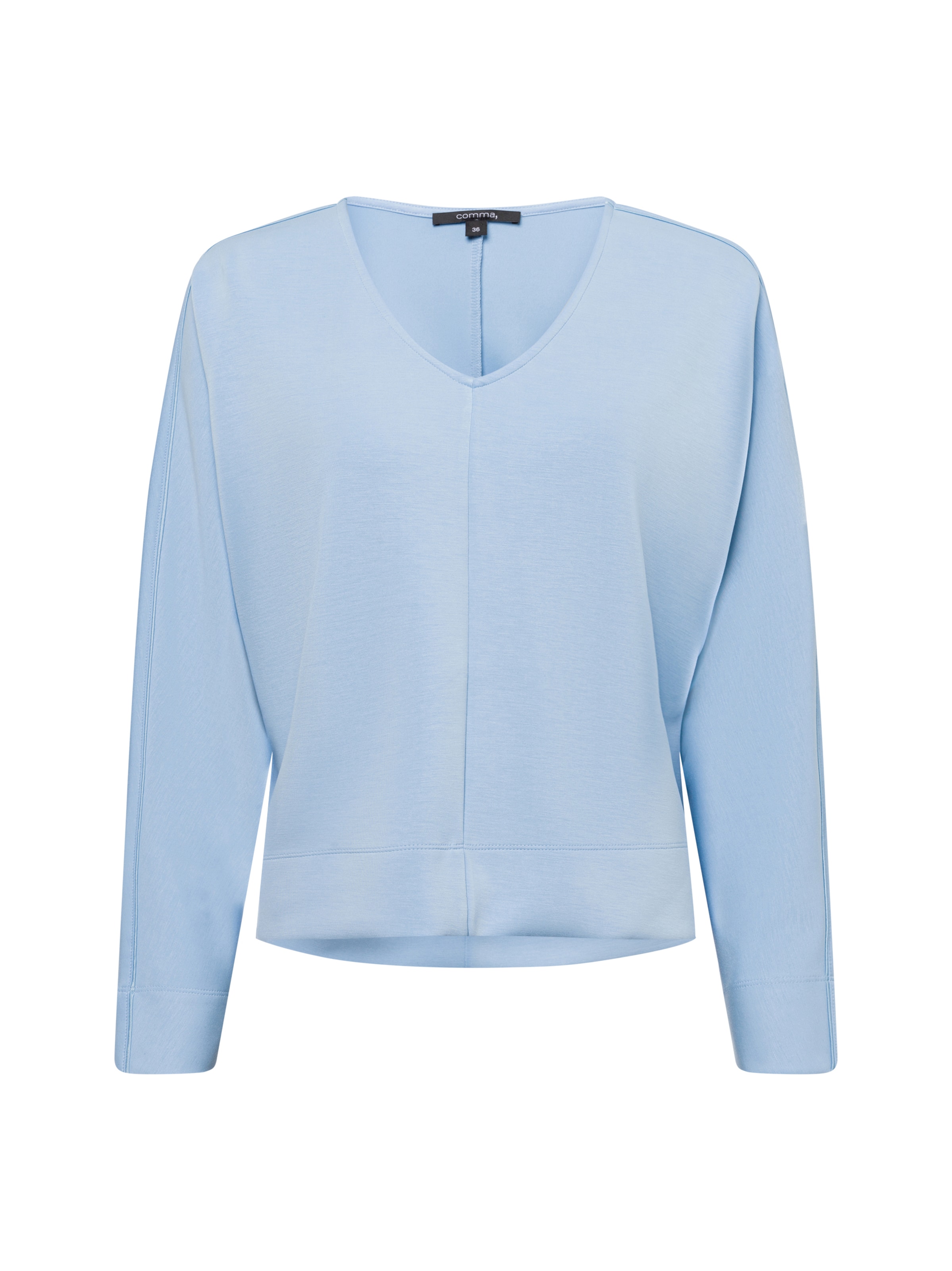 COMMA Sweatshirt in Blau: Vorderseite