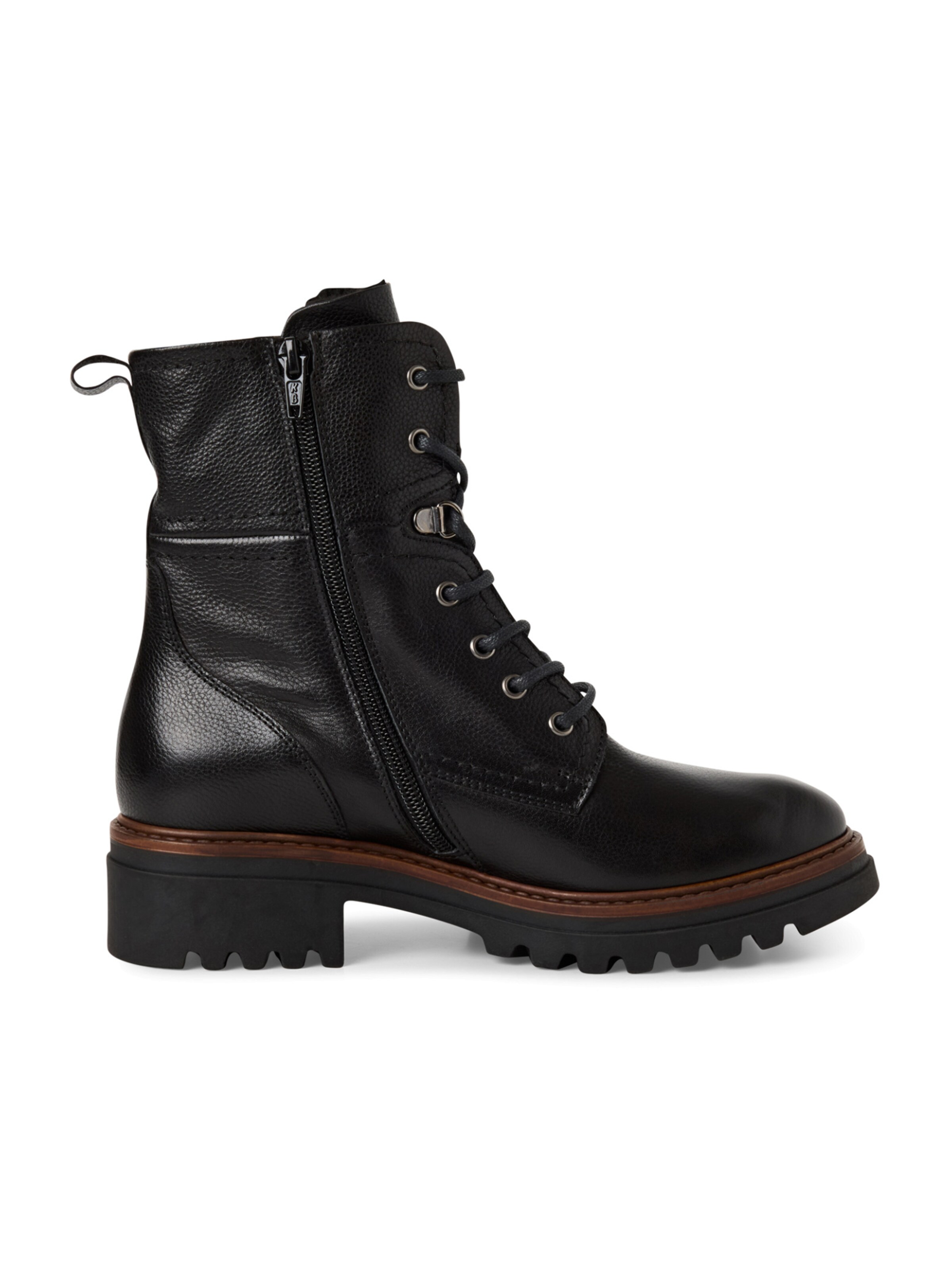 Tamaris Schnürstiefelette in Schwarz