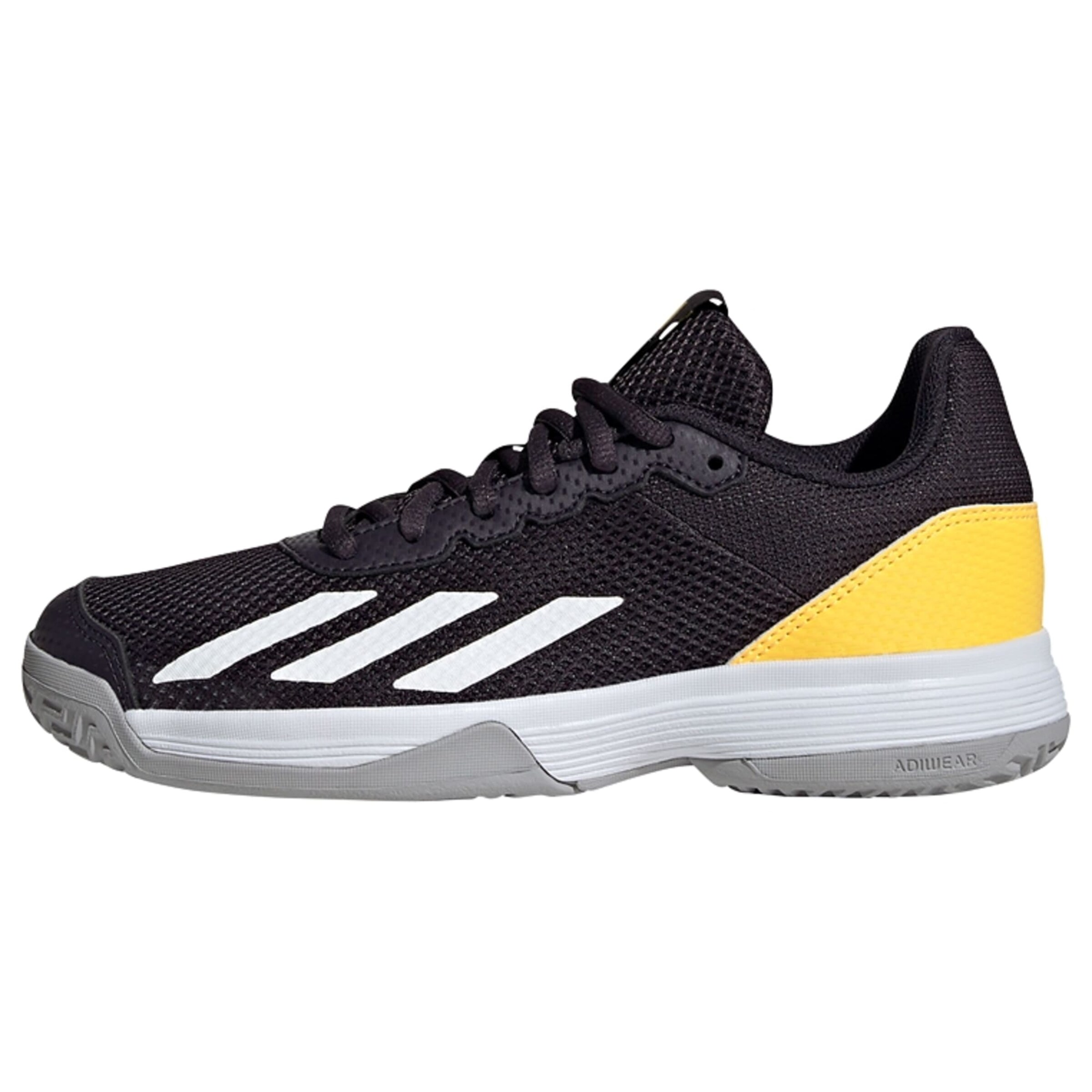 Chaussure de sport 'Courtflash' ADIDAS PERFORMANCE en noir : devant