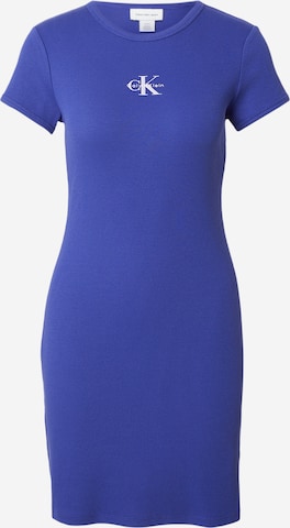 Calvin Klein Jeans Платье в Синий: спереди