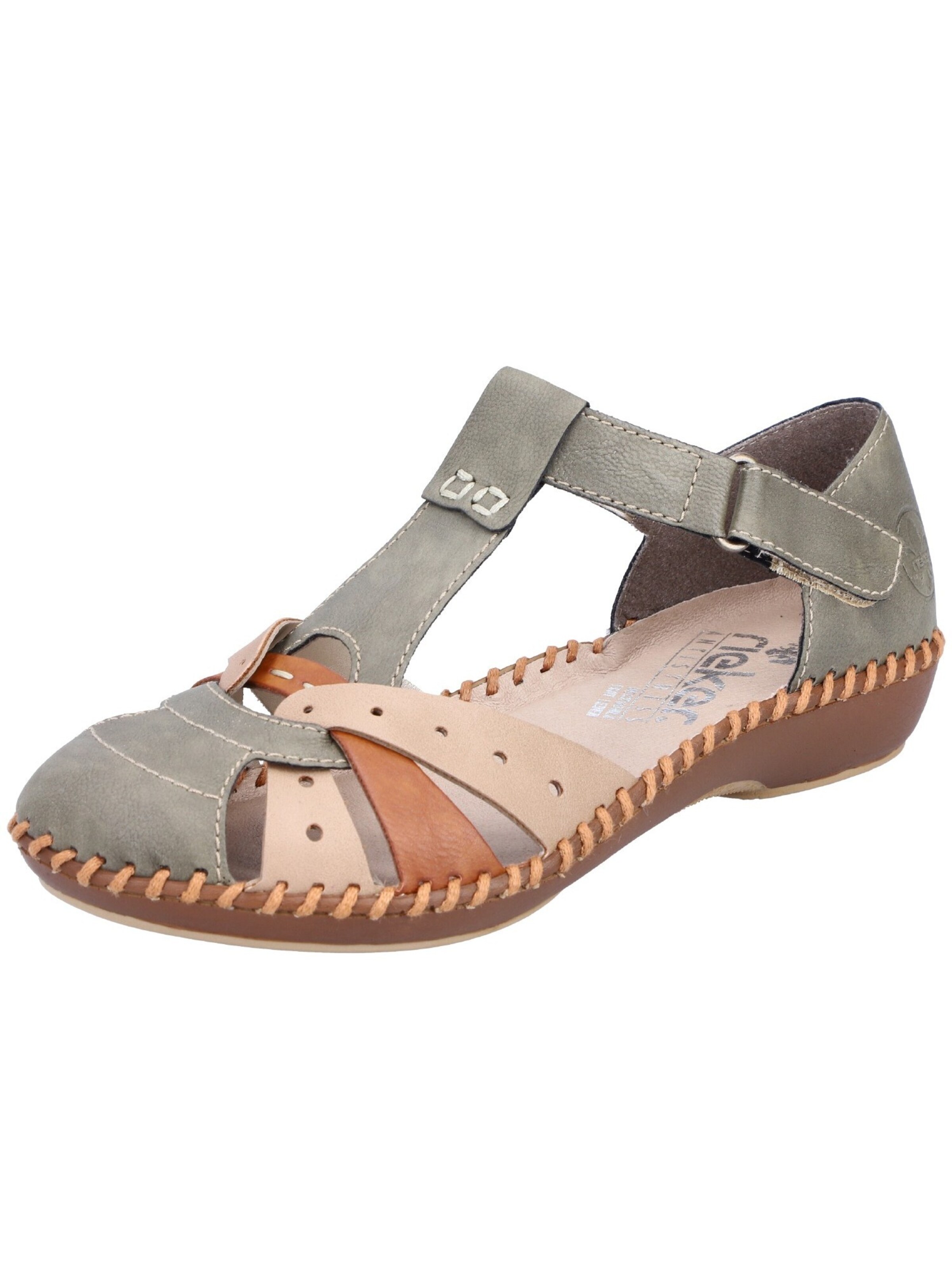 Rieker Sandals in Green: front