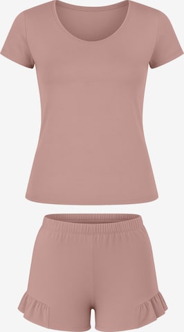 Pyjama '2056' Vivisence en rose : devant