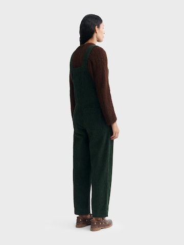 Thinking MU Loosefit Latzhose 'Luz' in Grün