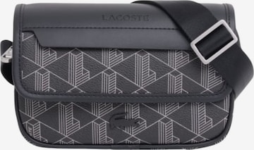 LACOSTE - Bolso de mano 'Lacoste Sacoche messenger à Rabat The Blend Noir Gris' en negro: frente