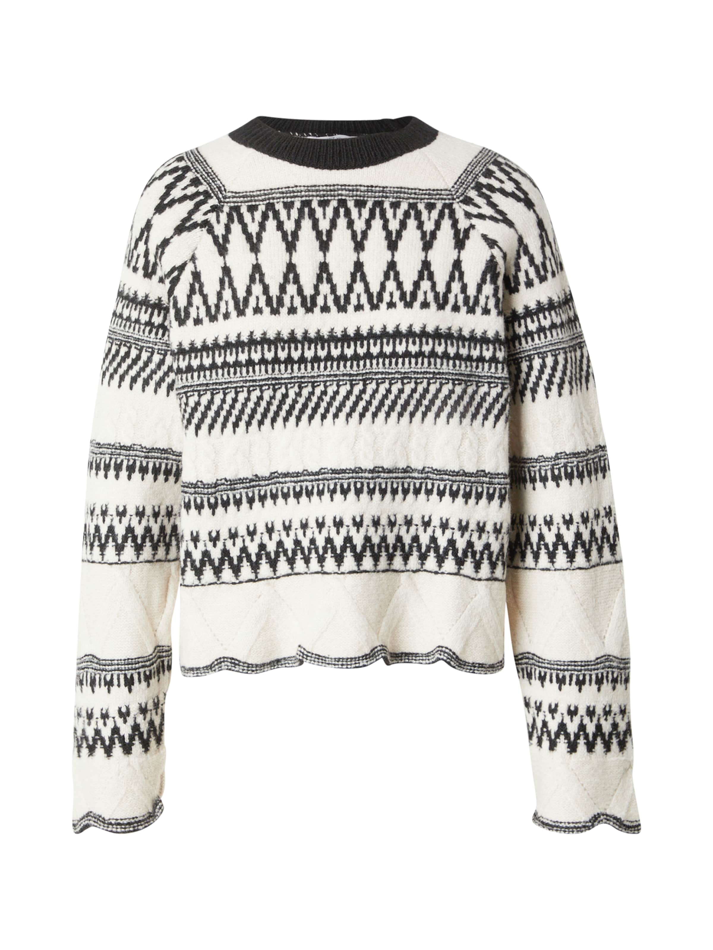 ABOUT YOU Πουλόβερ 'Hanna' σε μπεζ: μπροστά