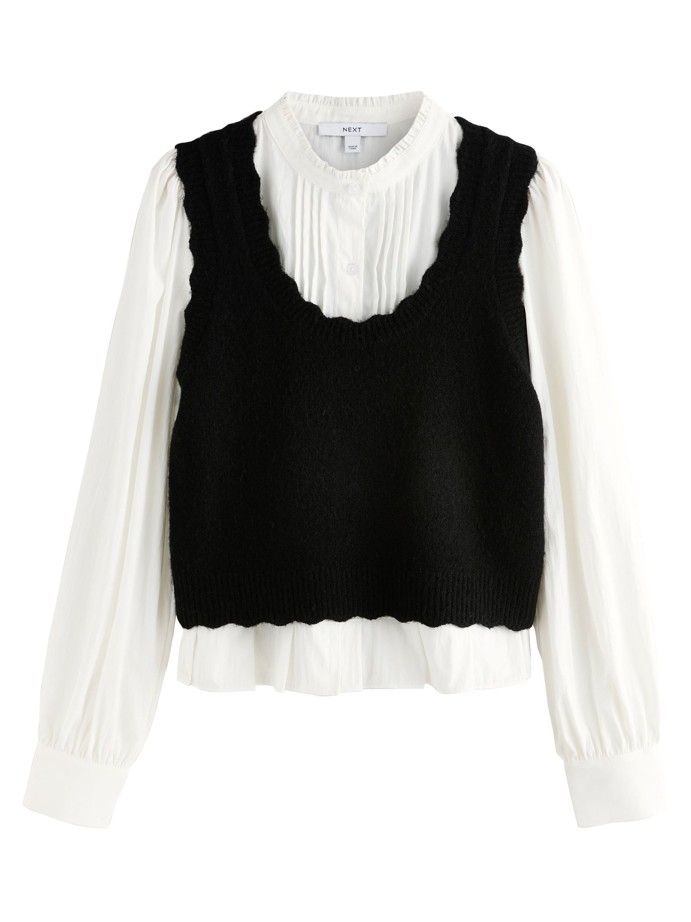 Camicia da donna di Next in bianco: frontale