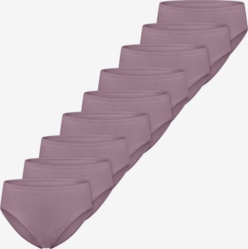 SCHIESSER Slip 'Essentials Cotton' in Lila: Vorderseite