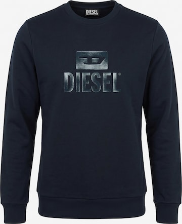 Pullover 'S-GIR TONE ON TONE' di DIESEL in blu: frontale